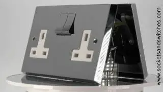 Edwardian Supreme Polished Chrome Sockets and Switches