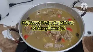 How to Cook Buffalo Meat with Kidney Beans||#buffalo #kidneybeans #cooking 