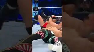 Giovanni Vinci with the top - rope press slam 💪 #short