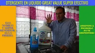 Jabon liquido GREAT VALUE UNA mejor opción