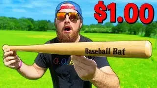 This Is The World's CHEAPEST MLB Baseball Bat!