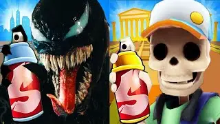 Subway Surfers Greece 2022 Manny vs Venom Hero Run Gameplay HD
