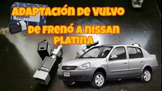 Como cambiar vulvo de freno a Nissan platina / Clio Solución definitiva