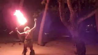 Polynesian Fire dancers