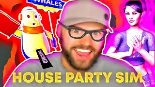 HOUSE PARTY DATING SIMULATOR IS FUN BUT TO CRAZY 🤪