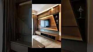 TV Units Design! 2025 | LCD Panel new Designs! | TV Cabinet design | #shorts