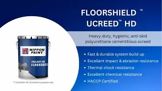 Nippon Paint FloorShield Ucreed HD - Food Safe Flooring