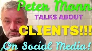 Peter Monn Talks About His Clients On Social Media! Drama With More Tweets! & Peter Monn Rant
