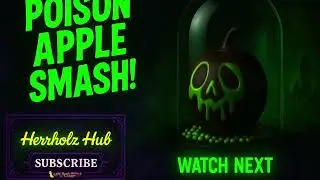 Watch Me Smash Disney&rsquo;s Poison Apple Dessert! | Disney Springs Treat Review