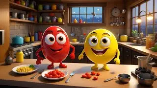 Five Jellybeans Jump on the Plate | Candy Counting Song for Kids | Colorful, Bouncy & Fun Rhyme