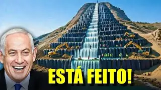 ISRAEL BOMBEOU ÁGUA DO MAR PARA UMA MONTANHA, DESAFIANDO A GRAVIDADE, PARA EVITAR UMA CRISE HÍDRICA!