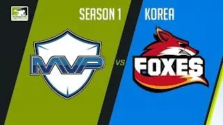 MVP Space vs Foxes (Part 1) | OWC 2018 Season 1: Korea