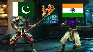 India Vs Pakistan in shadow fight arena 4 😱