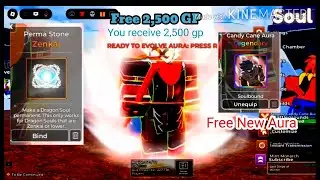 Dragon Soul Free New Aura Skin,Free 2,500 GP And Buying Perma Stone Zenkai Soul Roblox Dragon Soul