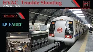 How to trouble shoot LP Fault in HVAC of Metro Trains
