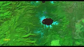 Landsat Image Time-Series, 1984-2017,  Crater Lake, Oregon