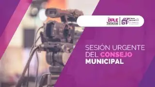 SESION EXTRAORDINARIA URGENTE CONSEJO MUNICIPAL 95 JUAN RODRIGUEZ CLARA