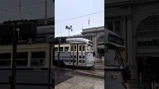 Walking in San Francisco #embarcadero  #bigbus #sanfrancisco #california #usa #america