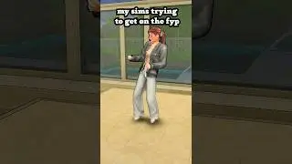 MY SIMS TRYING TO DO A DANCE TREND 😭😳💫 #sims #thesims4 #sims4 #trending #funny #viral #dance #shorts