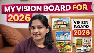 Vision Board 2026 | My Goals as a Software Professional // SRESHA DAIRIES