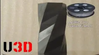 МЕТАЛЛ SBS &ldquo;ВАТСОН&rdquo; ПЛАСТИК ДЛЯ 3Д ПРИНТЕРА 1,75 ММ. 0,5 КГ. Metallic Color Watson