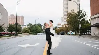 Elegant Greek Wedding Film in Downtown Greenville SC | St. George Cathedral Celebration | Dia + Drew