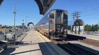 Amtrak Pacific Surfliner Train #774 Bound For San Diego Approaching Burbank Airport: (01/20/2022)