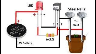 DIY PLANT WATER SENSOR