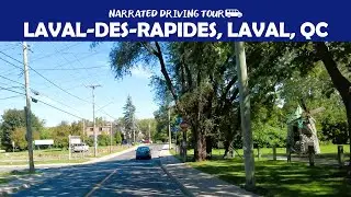🚗 Лаваль-де-Рапид, Квебек 🌟 4K Drive