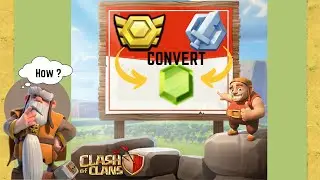 Free Gems | How to convert Raid Medals and League Medals into Gems in Clash of Clans.
