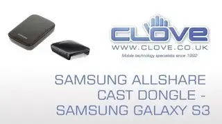 Samsung AllShare Cast Dongle - Samsung Galaxy S3 Unboxing & Demonstration