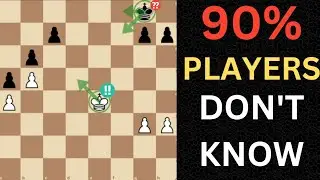 5 Pawn endgame principles every chess player must know!!
