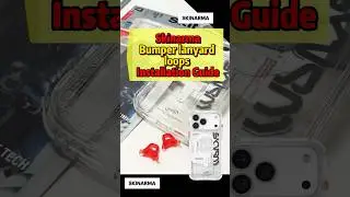 Skinarma Case lanyard loop installation guide #skinarma