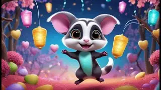 Sugar glider branches go glide glide glide | Nursery Rhyme | Kids Songs | Baby Music