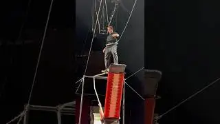 ON THE TOP🗽 #russianswing #sautin #circus #trampoline #cirquedusoleil