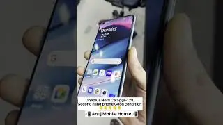 #oneplus Nord Ce 5g (8-128) #Used phone #anuj #Second hand  #Second one plus mobile good condition