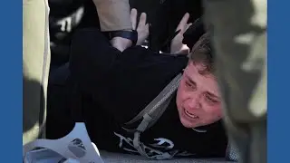 Protesters arrested, officers injured in clash outside Chicago-area immigration facility