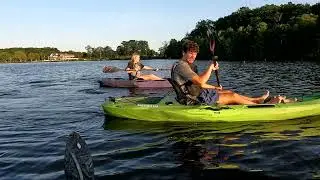 7 23 25 Kayaking at Mercer County Park