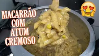 MACARRÃO COM ATUM CREMOSO NA PANELA DE PRESSÃO