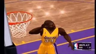 NBA Courtside 2002 Bucks vs Lakers Part 1