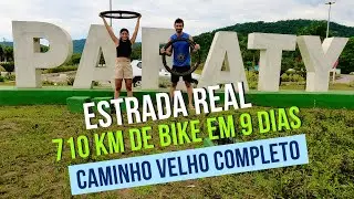 CICLOVIAGEM pela ESTRADA REAL - Caminho Velho Completo - DOCUMENTÁRIO - Ouro preto à Paraty