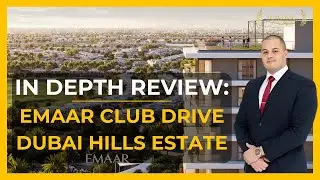 Emaar Club Drive Dubai Hills Estate | Apartments with Golf Course View