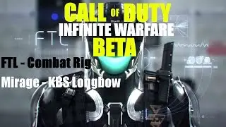 Infinite Warfare Beta - Sniping Gameplay KBS Longbow Mirage - FTL combat rig