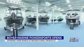 Newly opened Boyer Marine Center hopes to help boating enthusiasts set sail this summer