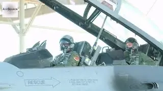 F-16 Student Pilots Prepare to Takeoff
