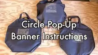 Circle Pop Up Banner