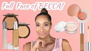 Full Face of Becca Cosmetics | Foundation, Under Eye Corrector, Ignite Liquid Illuminator, & MORE!