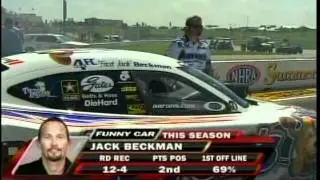 Jack Beckman Jeff Arend FC Eliminations Rnd1Summer Nationals Topeka Kansas 2011.mpg
