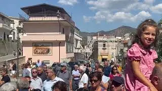 Pazzano: Processione al boschetto, Festa San Rocco 2024