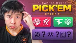 StarLadder Budapest Major 2025 Pick&rsquo;Em - Stage 1 Predictions & Upsets
